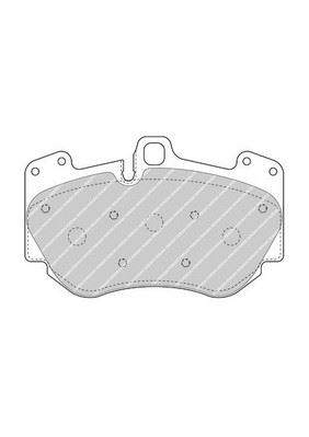 FERODO FDB4467 — FREN BALATASI ÖN ( AUDI A4 QUATTRO 01-05/ A4 QUATTRO 05-08/ A4 QUATTRO 08-// A5, A8, R8 )