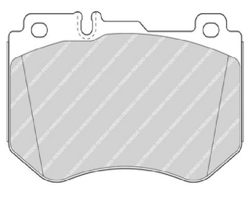 FERODO FDB4607 — DİSK BALATA ÖN (16 INC) MERCEDES C SERİSİ W205, S205 14-