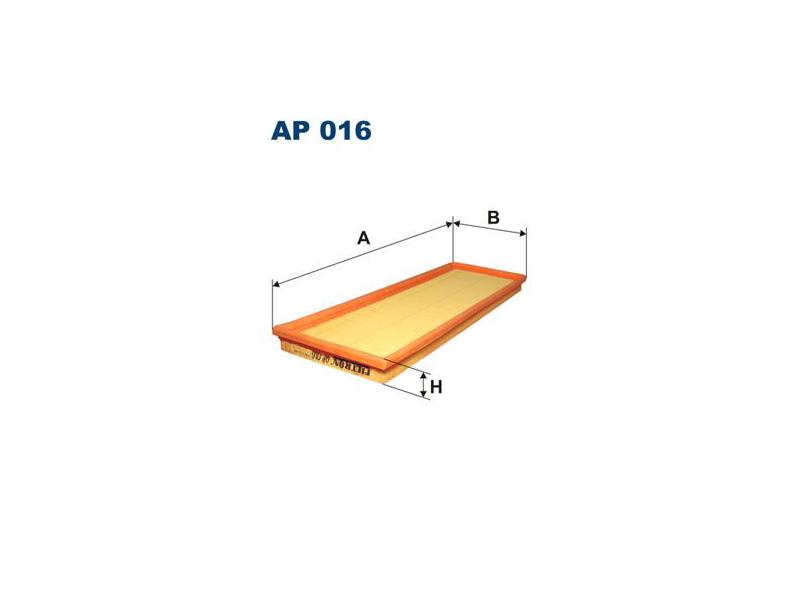 FILTRON AP016 — HAVA FİLTRESİ 436×156x29 FORD ESCORT III IV FIESTA II OTOMOBIL