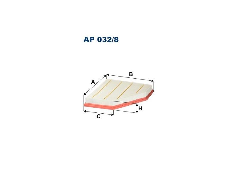 FILTRON AP0328 — HAVA FİLTRESİ BMW 1 (F20/21), 2 (F22,F23,F87), (3 (F30/F31), 3GT (F34), 4 (F32/F33/F36/F82)