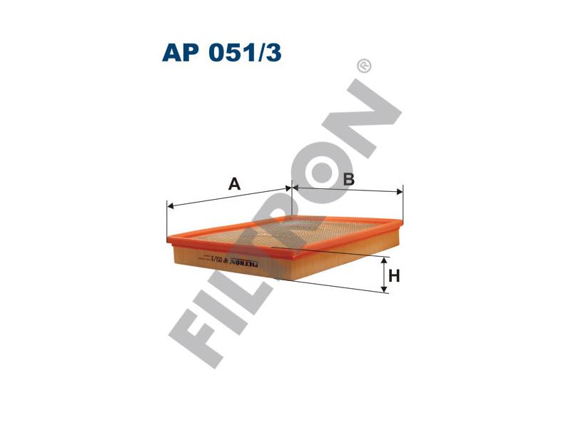 FILTRON AP0513 — HAVA FİLTRESİ ASTRA G 99-05 2.0DTI-2.2DTI-2.0DTI 16V- ASTRA H 05- 1.3CDTI-1.7CDTI- ZAFIRA 00-05 SÜNGERLİ