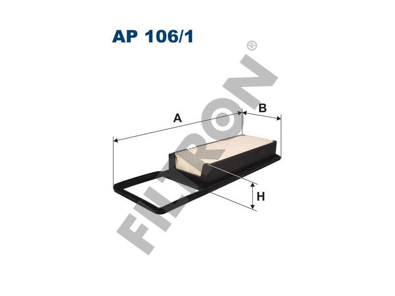 FILTRON AP1061 — HAVA FİLTRESİ HONDA JAZZ 1.4L L13A GD1 kasa 02-04