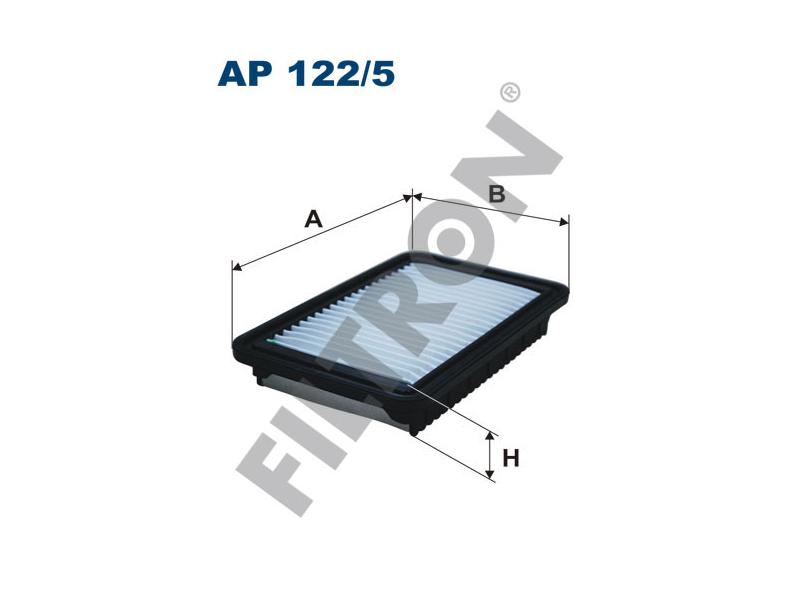 FILTRON AP1225 — HAVA FİLTRESİ 215×133x35 HYUNDAI I10 1.0L G3LA 11-13 / KIA PICANTO 1.0L 11-17