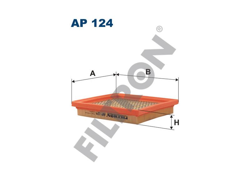 FILTRON AP124 — HAVA FİLTRESİ NISSAN MICRA II 1.0-1.3-1.4 16V 92-03 - MICRA III 1.0-1.2-1.4 16V 03 > NOTE 1.4 06 >