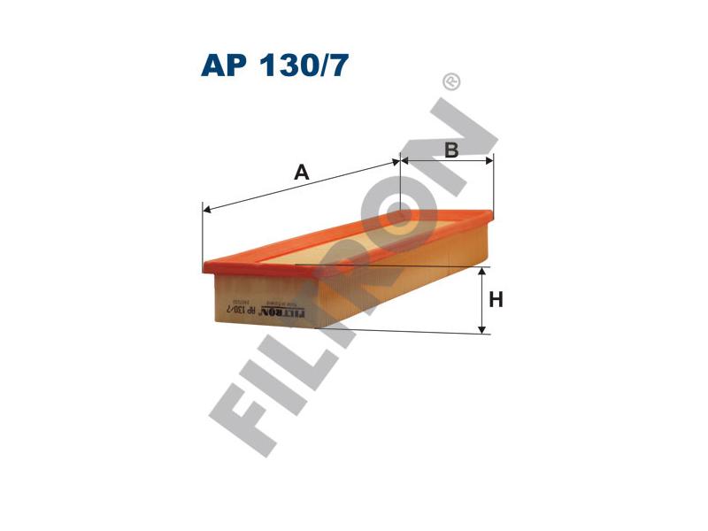 FILTRON AP1307 — HAVA FİLTRESİ 335×102x45 PEUGEOT PARTNER - P207 06- / CITROEN BERLINGO 96- ,C2-C3 09- 1.1-1.4-1.4I