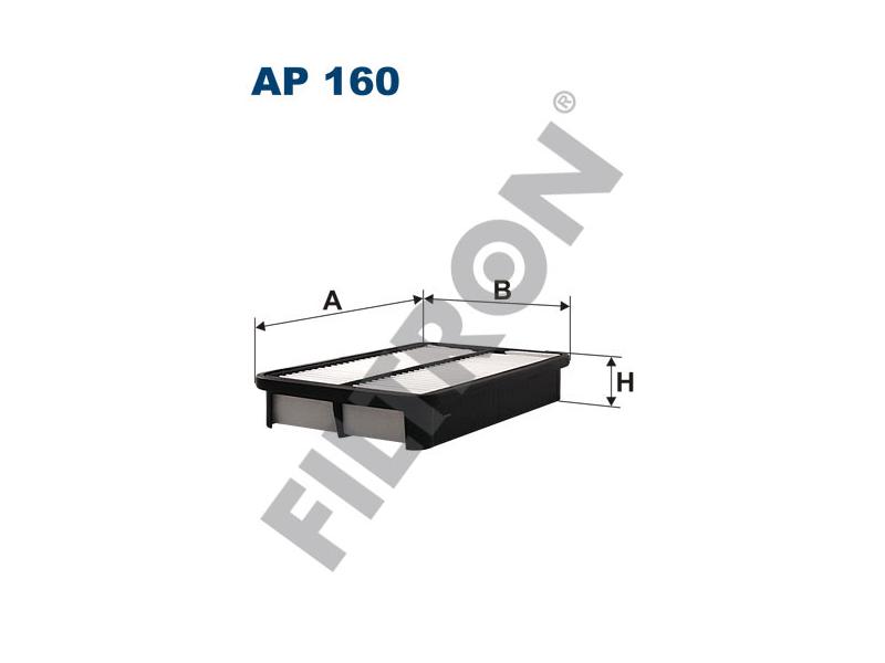 FILTRON AP160 — HAVA FİLTRESİ TOYOTA COROLLA 1.6L 4A-FE AE101 AE111 DOHC enjeksiyonlu 92-00
