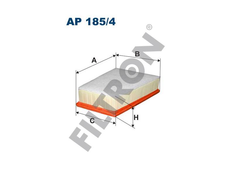FILTRON AP1854 — HAVA FİLTRESİ 243×58x190 MERCEDES CITAN OM607 W415 12- / RENAULT KANGOO III 08- KANGOO EXPRESS 19- 1.5 DCI