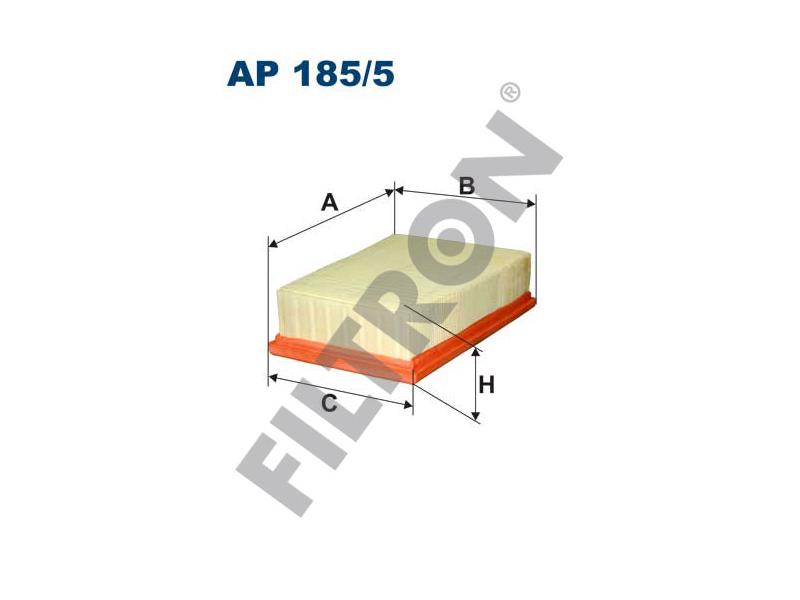 FILTRON AP1855 — HAVA FILTRESI 233×57*162 NISSAN X-TRAIL 2,0L QR20 M9R MR20DE T31 07- / QASHQAI 1,6L HR16DE R9M DCI J10 06