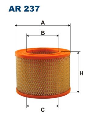 FILTRON AR237 — HAVA FİLTRESİ MERCEDES