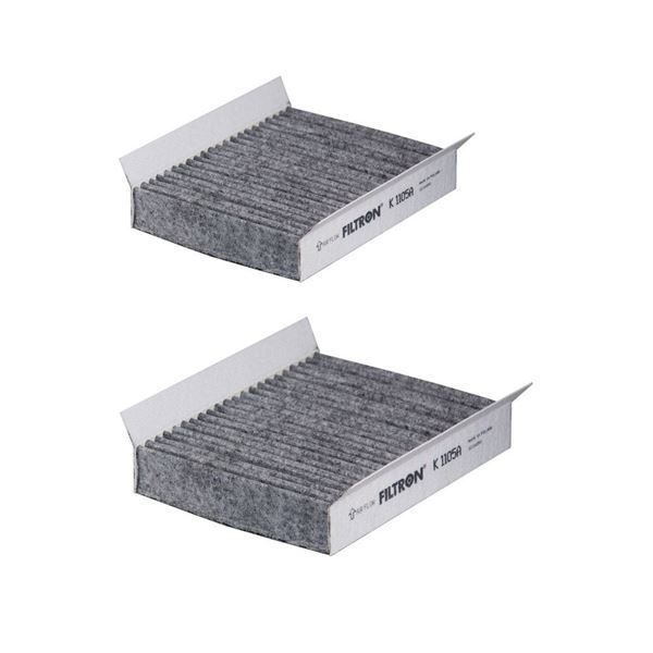 FILTRON K1105A2X — POLEN FİLTRESİ 175×138x30 TAKIM ALFA ROMEO 147, 156, CROSSWAGON Q4, GT OTOMOBIL