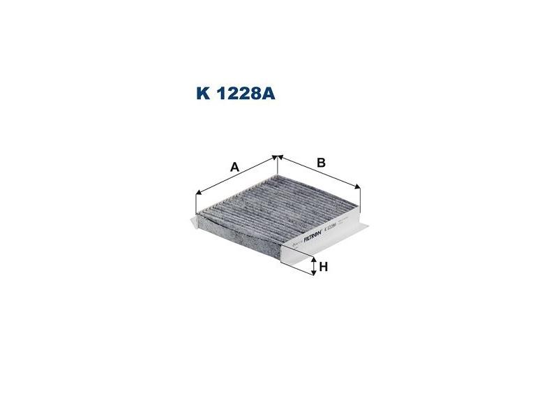 FILTRON K1228A — KABIN FILTRESI CITROEN NEMO; FIAT DOBLO / DOBLO CARGO (152/263), FIORINO II, LINEA, QUBO, TIPO/AEGEA; OPEL