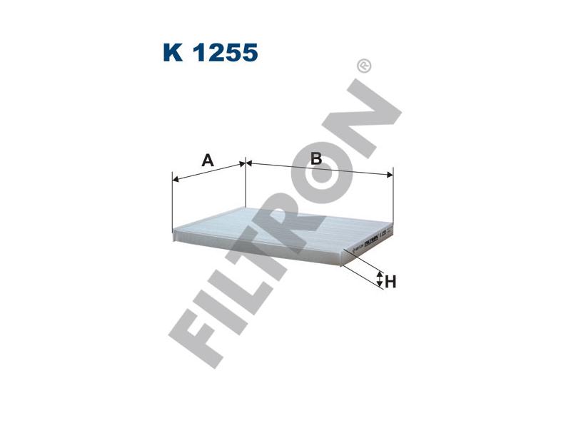 FILTRON K1255 — POLEN FİLTRESİ RENAULT KOLEOS 08> NISSAN X-TRAIL II T31 07-13 QASHQAI 11-13
