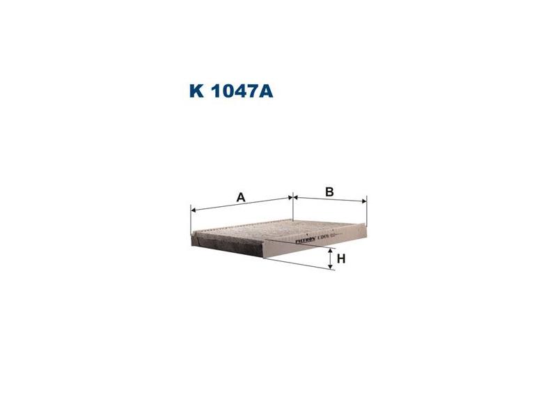 FILTRON K8001 — KABİN FİLTRESİ (POLEN) KARBONLU VOLKSWAGEN BORA, GOLF III IV, NEW BEETLE, POLO POLO CLASSIC /AUDI A3/ SKODA