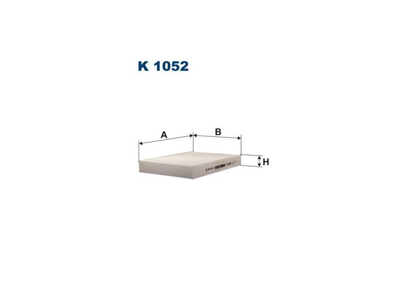 FILTRON K8002 — KABİN FİLTRESİ RENAULT CLIO II 1 0, 1.2, 1.4, 1.5DCI, 1.6, 1.9DIESEL, 2.0, 3 0, KANGOO 1 0, 1.2, 1.4