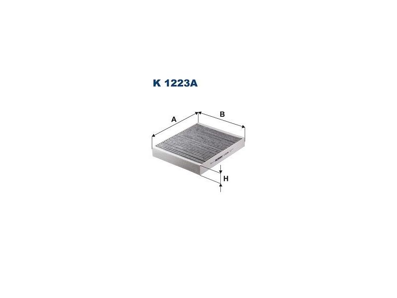 FILTRON K8014 — POLEN FİLTRESİ 240×204x35 KARBONLU OPEL AMPERA ASTRA H ASTRA J CASCADA INSIGNIA A MERIVA B MOKKA ZAFIRA C