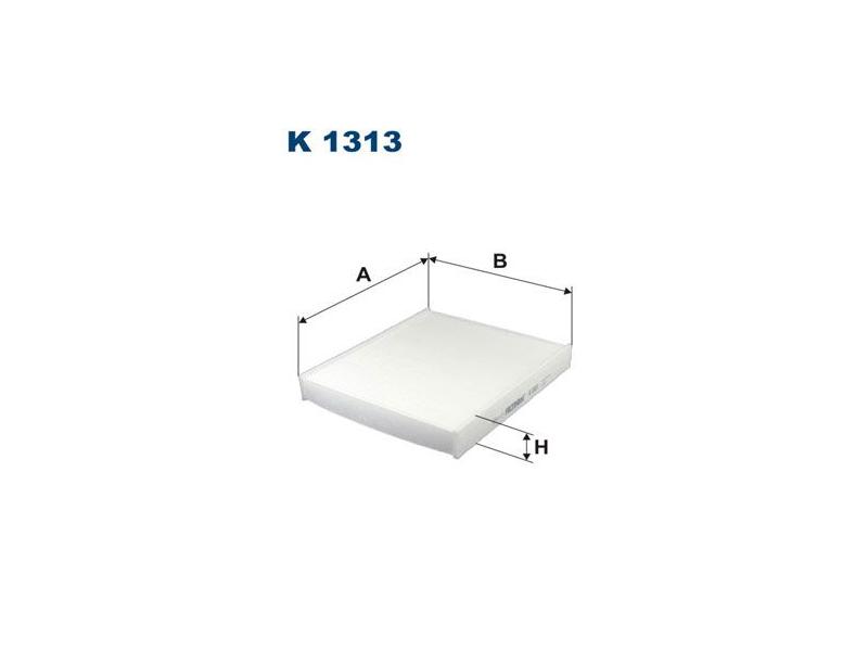 FILTRON K8019 — POLEN FİLTRESİ 256×224x36 MERCEDES G-CLASS W461 W463 / AUDI A2 / SEAT CORDOBA IBIZA / SKODA FABIA / VW POLO