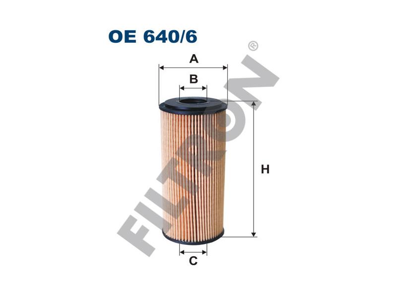 FILTRON OE6406 — YAĞ FİLTRESİ MERCEDES W169 04- / W245 180 CDI , 200 CDI 05- /VANEO 1.7 CDI 02-