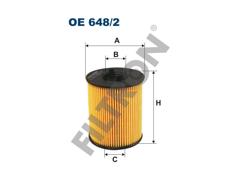 FILTRON OE6482 — YAĞ FİLTRESİ 79,5x62x24,5 OPEL ASTRA G CORSA C 1.8 OMEGA B VECTRA B 1.8I 2.5I VECTRA C 3.2 V6 SAAB 9-3