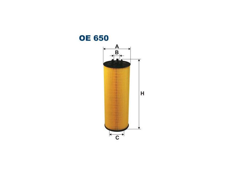 FILTRON OE650 — YAĞ FİLTRESİ ( VW PASSAT 98-05 2.5TDI- / AUDI A4 97-06 A6 97-05 A8 97-02 2.5TDI (AFB-AKN)