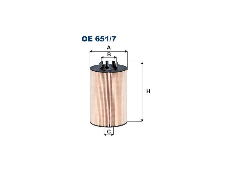 FILTRON OE6517 — YAĞ FİLTRESİ FİLTRE ELEMANI ATEGO 3 OM934 2013-
