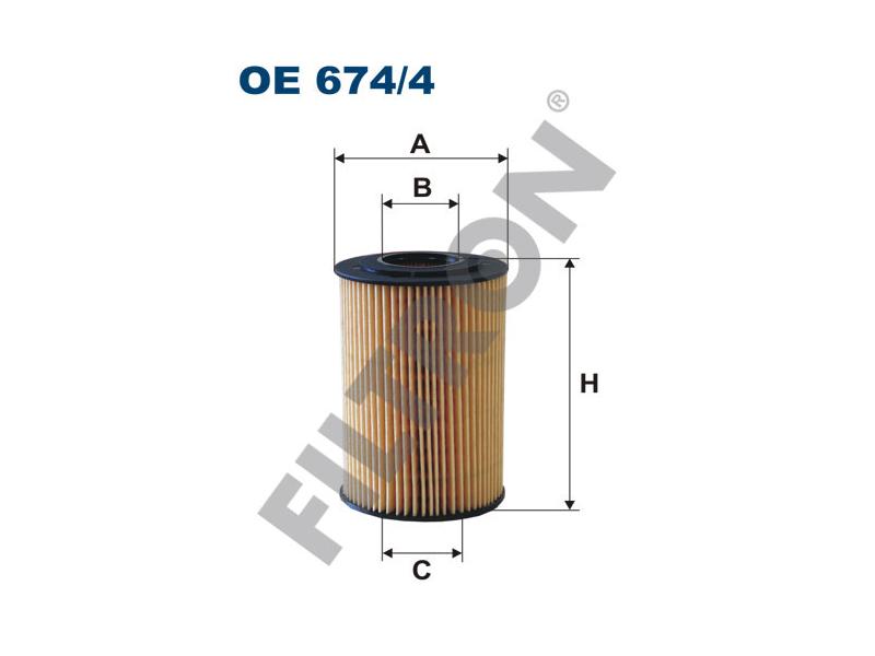 FILTRON OE6744 — YAĞ FİLTRESİ HYUNDAI SANTAFE 2.2 CRDI 06- / SONATA 2.0 CRDI 06- / TUCSON 2.0 CRDI 06-10 / KIA MAGENTIS 2.0