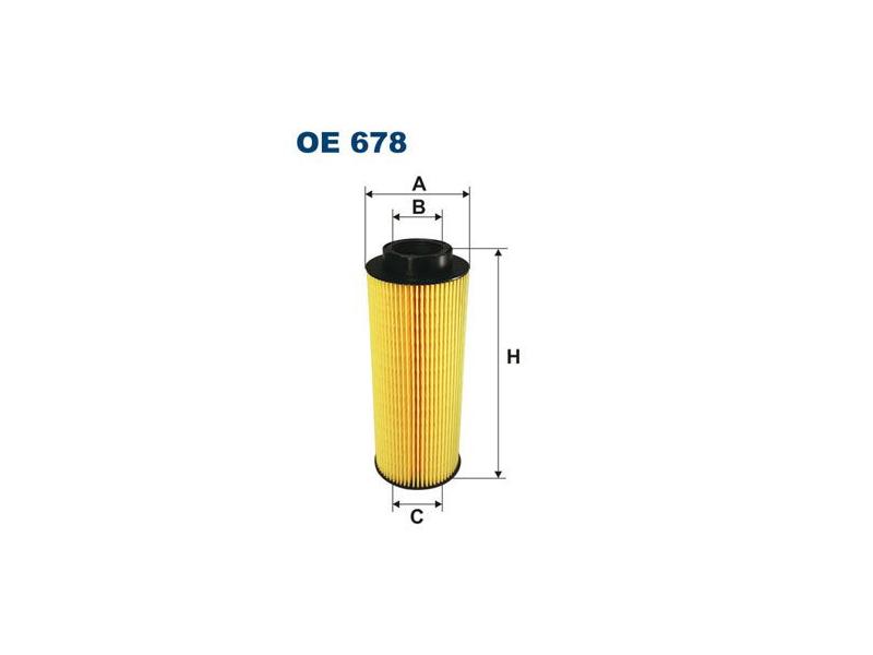 FILTRON OE678 — YAĞ FİLTRESİ LKW SCANIA 4-R-T SERIES