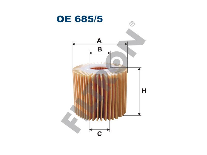 FILTRON OE6855 — YAĞ FİLTRESİ COROLLA 1.4 09-18 / YARIS 1.4 09-18 / AURIS 1.4 09-18 / RAV4 2.5 16- (D4D HYBRID)