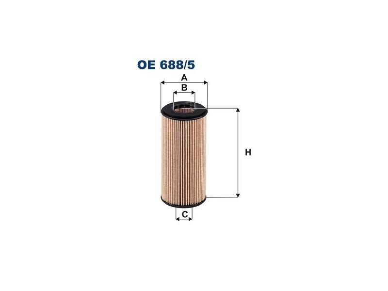 FILTRON OE6885 — YAĞ FİLTRESİ VW GOLF VII / AUDI A3 A4 A5 Q5 / SEAT LEON III / SKODA OCTAVIA 1.8 TFSI 1.8 TSI 2.0 TFSI