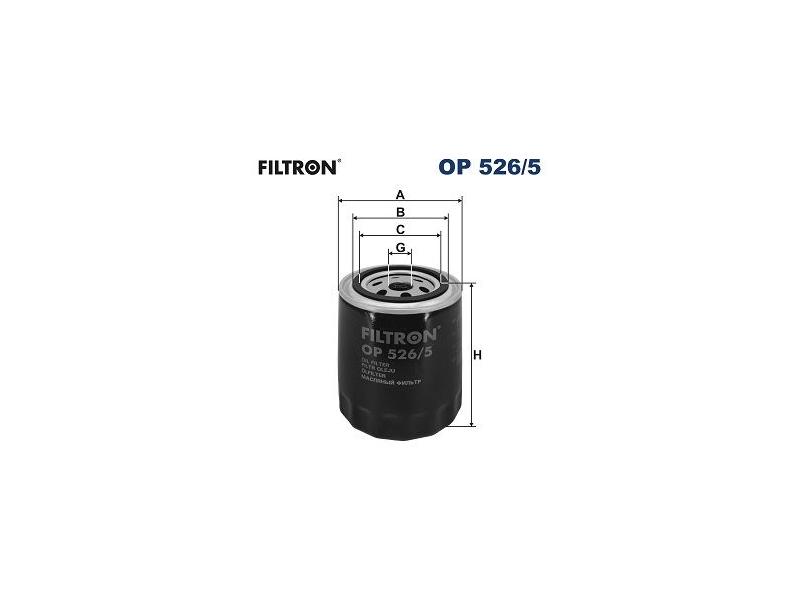 FILTRON OP5265 — YAĞ FİLTRESİ 113×94x72 VOLKSWAGEN PASSAT 96- 2.8V6 AUDI A4 A6 95- 2.4 2.6 2.8 AAM AJG APZ APR AGB A8 03