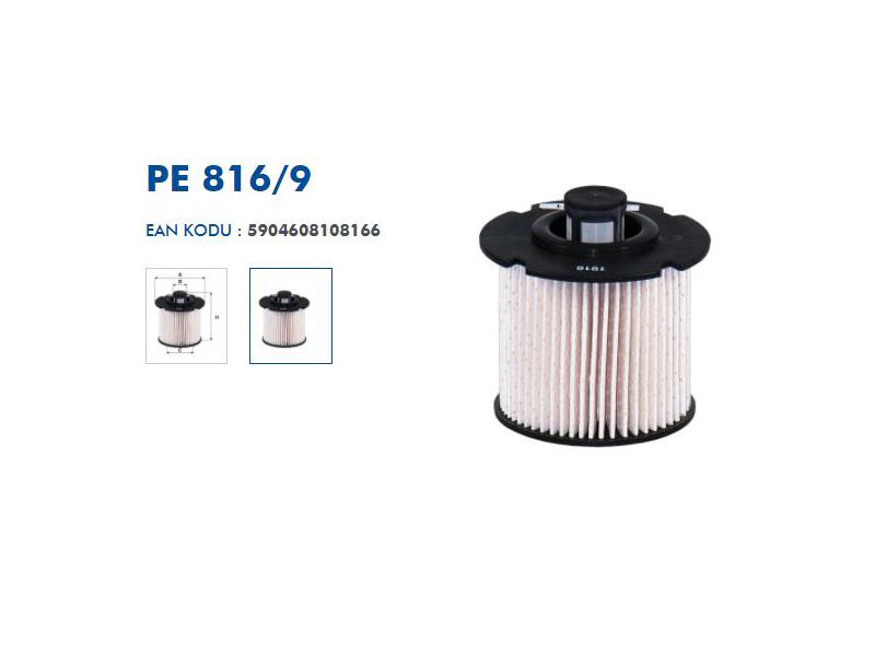 FILTRON PE8169 — YAKIT FİLTRESİ 77×30x65 PEUGEOT P2008 I P208 I P3008 P301 P308 II P5008 II P508 I-II EXPERT IV PARTNER