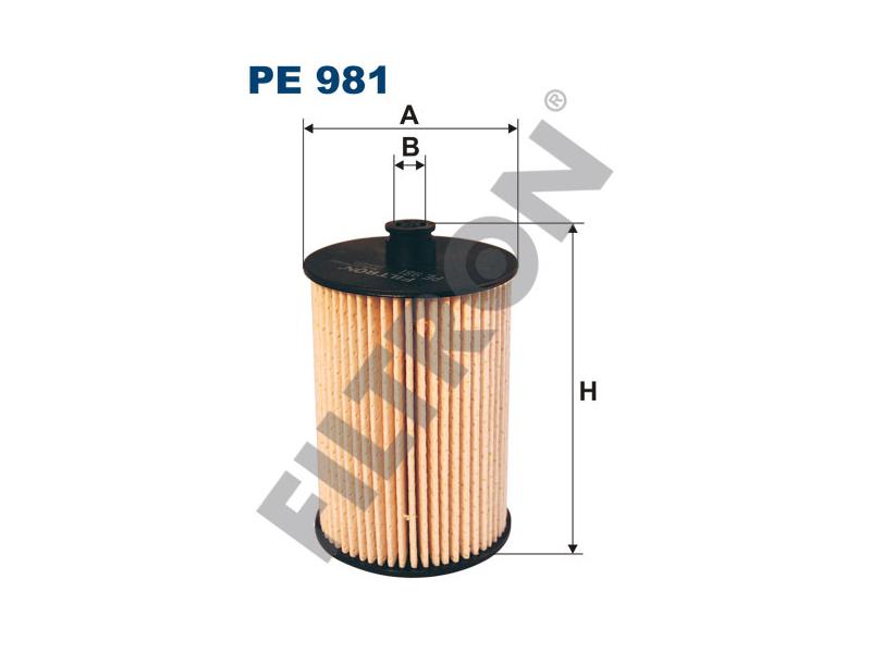 FILTRON PE981 — YAKIT FİLTRESİ LT28-LT35-LT46 2.8TDI 01-06 VOLVO S60 2.4D D5 01-10 S80 2.4D D5 01-06 V70 II 2.4D D5 01-08