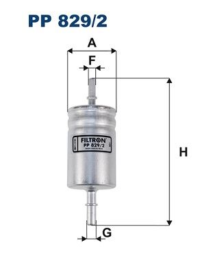 FILTRON PP8292 — YAKIT FİLTRESİ ALFA ROMEO GIULIA, STELVIO; JEEP RENEGADE (BU), COMPASS II; FIAT 500 X