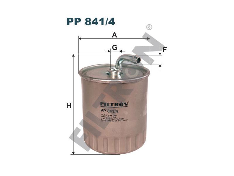 FILTRON PP8414 — YAKIT FİLTRESİ (DİZEL) MERCEDES C SERİSİ 203 KASA OM 611.612, E SERİSİ 210 KASA OM 612, ML SERİSİ 163 KASA