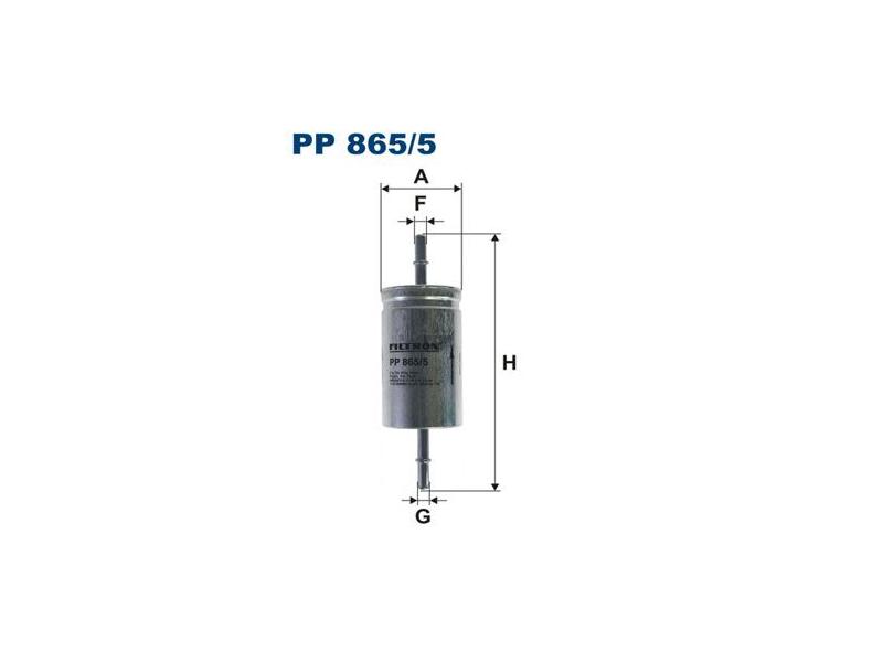 FILTRON PP8655 — YAKIT FİLTRESİ ( FORD BENZİN FİLTRESİ (FG968B) FOCUS 1.6 02/ C-MAX II 1.6Ti 10-/ 1.6 LPG 12-/ GRAN