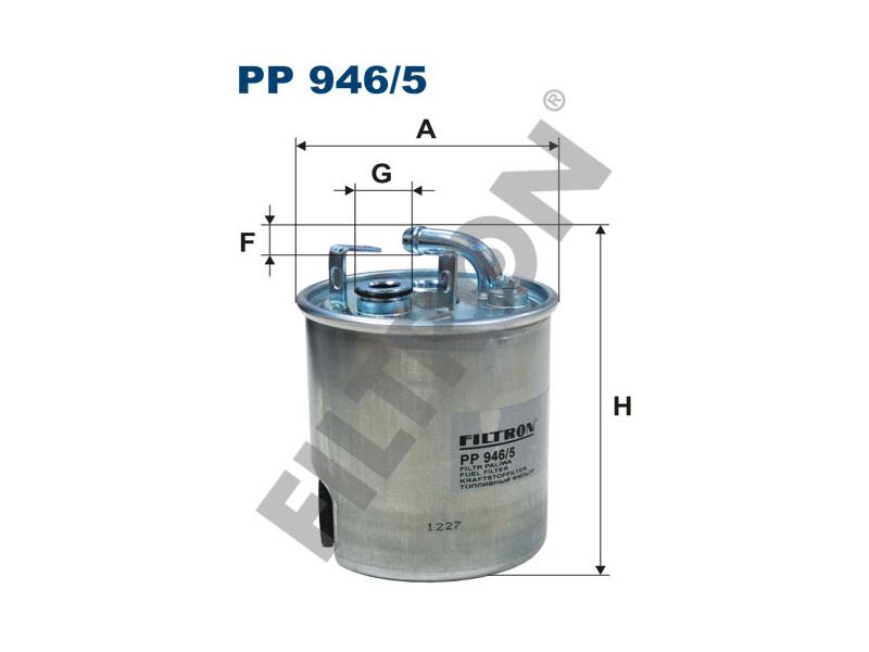 FILTRON PP9465 — YAKIT FİLTRESİ JEEP GRAND CHEROKEE II WJ/WG 2.7 CRD 163HP 09/01-07/05