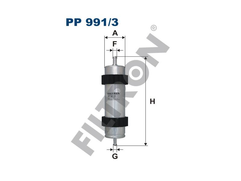 FILTRON PP9913 — YAKIT FİLTRESİ (MAZOT) A6 / A7 11= 2.0 TDI-3.0 TDI CAGA-CAHA-CASB-CLAB-CMFA-CANA-CANB-CDYA-CDYB