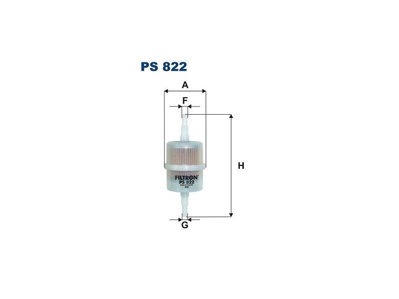 FILTRON PS6006 — YAKIT FİLTRESİ ALFA ROMEO AUDİ CİTRO N DAEWOO-FS LUBLİN DAİHATSU FİAT FORD FSO ISUZU LADA PS822