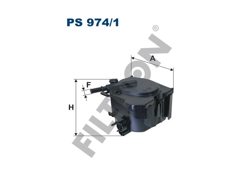 FILTRON PS9741 — YAKIT FİLTRESİ (DİZEL)(MUSURSUZ) FORD FOCUS II /CMAX/FUSION/FIESTA V-VI 1.6 TDCI /PEUGEOT