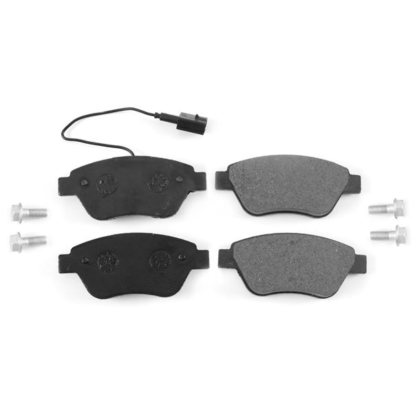 FROW 1881101004 — FREN BALATASI ÖN (123 mm) (TEK FİŞLİ+4 CİVATALI) PEUGEIOT BIPER OPEL CORSA D FIAT LINEA F500 07-