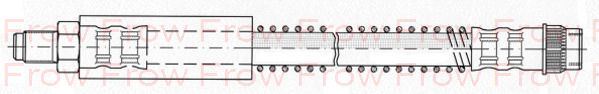 FROW 2061118001 — ARKA FREN HORTUMU 160MM CLIO SYMBOL [5LIK