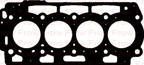 FROW 2541523001 — SİLİNDİR KAPAK CONTA (2D 1.25 MM) FORD FIESTA FUSION 1.4 TDCI PEUGEOT P206 P207 P307 BIPPER CITROEN C2 C3