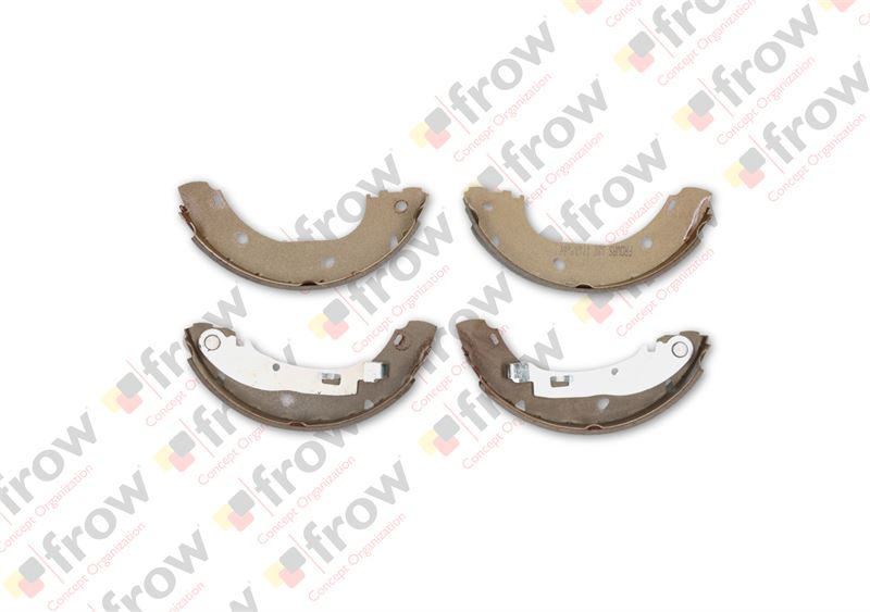 FROW 2651103001 — PABUÇLU BALATA (254X57 MM) PEUGEOT BOXER CITROEN JUMPER FIAT DUCATO 2.0 D 2.0 JTD 2.3 JTD 97-06 (1400 KG)