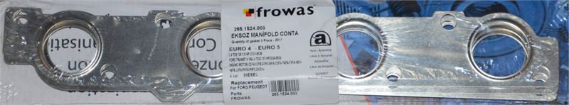 FROW 2651524003 — MANİFOLD CONTA (EKSOZ) PEUGEOT BOXER III CITROEN JUMPER III FORD TRANSIT 2.2 HDI PUMA (EURO 5)