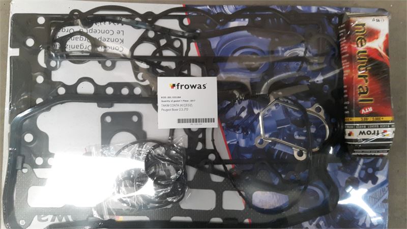 FROW 2651533004 — TAKIM CONTA (KECE SIZ SIBOP LASTIKSIZ) FIAT DUCATO 2.3 JTD-MULTIJET IVECO DAILY 29L35C 35S 10V 02- (EURO