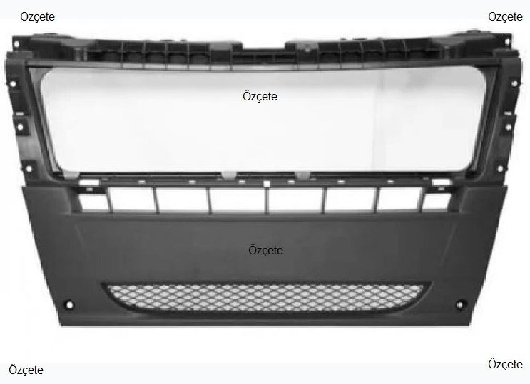 FROW 2701604002 — ÖN TAMPON SIYAH ORTA IZGARALI BOXERDUCATO 06-