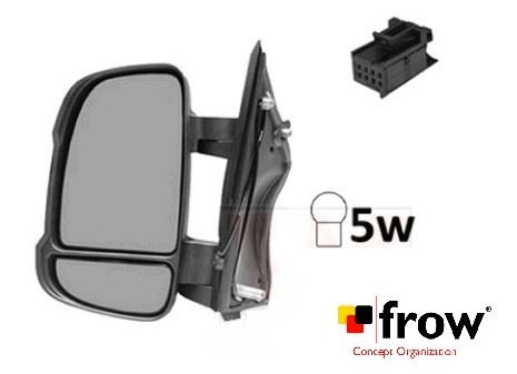 FROW 2701607901 — AYNA SOL ELEKTRİKLİ ISITMALI SENSÖRLÜ BOXER JUMPER DUCATO 06-