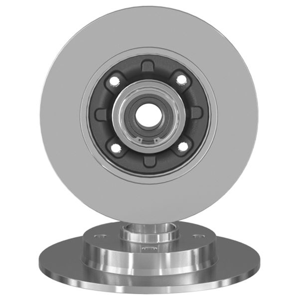 FROW 2851102001 — FREN DİSKİ ARKA (RULMANLI) (4D 249 mm) PEUGEOT P307 P207 P408 P208 I P2008 I CITROEN C4 I C3 II-III C3