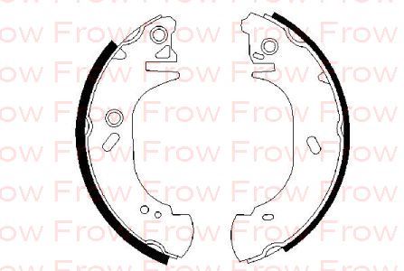 FROW 3631103001 — PABUCLU BALATA (280X65 MM) RENAULT MASTER II OPEL MOVANO 98-
