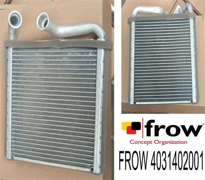 FROW 4031402001 — KALORİFER RADYATÖRÜ VOLKSWAGEN GOLF PASSAT OCTAVIA SUPERB Q3 ATEGA