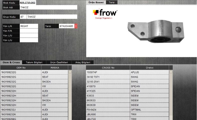 FROW 4091719002 — SALINCAK BURCU (SAĞ) VOLKSWAGEN CADDY III